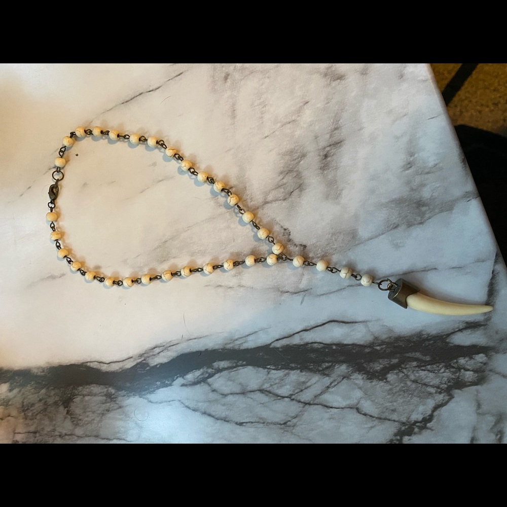 Raw rebellious choker necklace